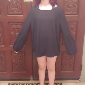 Buttoned sleeve blouse